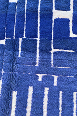 Tapis Beni Ouarain - Indigo Déconstruit